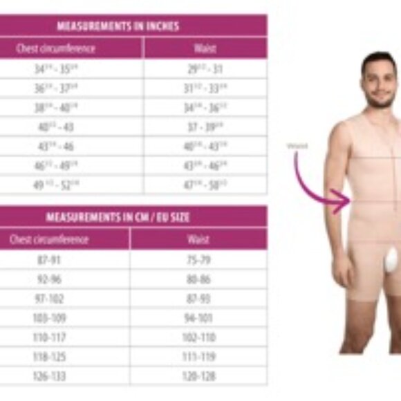 Postsurgical Compression Vest "MTmS Comfort" from Lipoelasic - Size XS - Picture 3 of 3